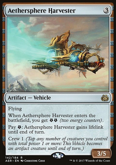 Aethersphere Harvester